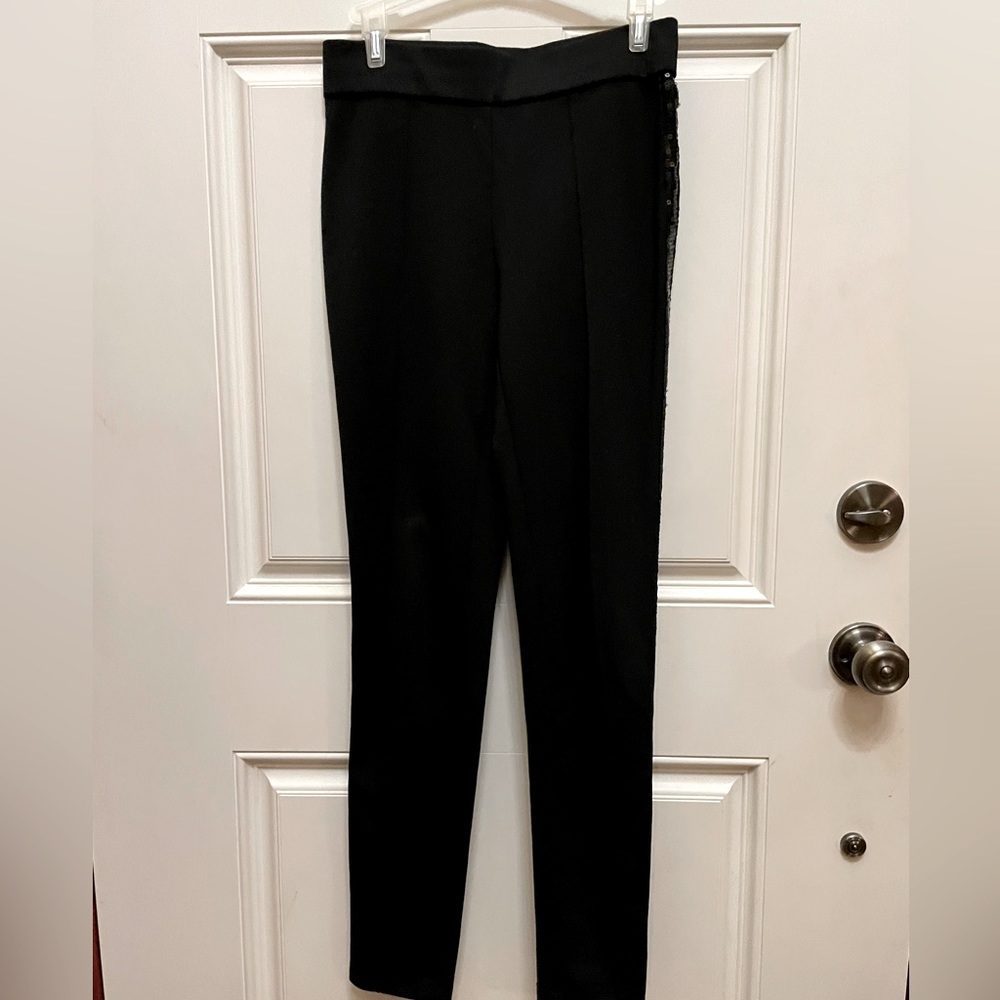 👠 2/$30.00 👠 Black Sequined size XS dressy skinny pants.